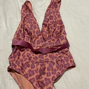NWT Zimmermann Pink Printed One Piece Size 2 (Medium)